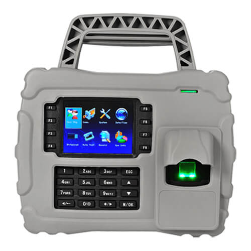 Lector biométrico autónomo de presencia portable ZKTeco ZK-S922 Huellas EM RFID Teclado TCP/IP USB