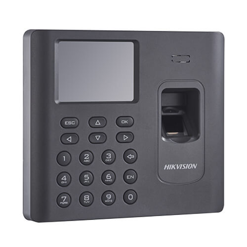 Terminal autónomo Hikvision DS-K1A802MF Huellas Mifare Teclado Wifi LCD 2.8
