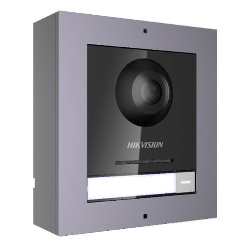  Videoportero IP modular Hikvision DS-KD8003-IME1/Surface cámara 2MP Alarmas con marco para superficie