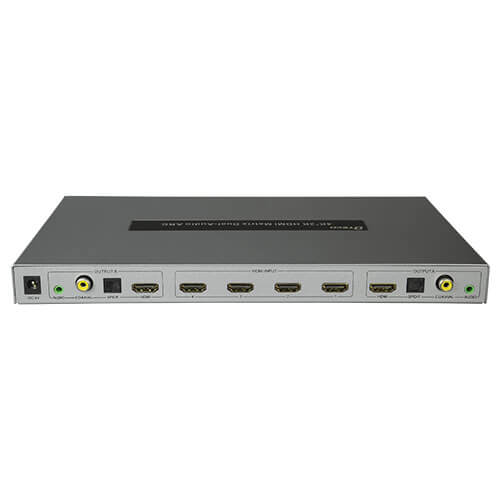 Matriz HDMI 4x2 canales (4x2ch) 4K (HDMI-MATRIX-4-2)