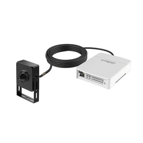 Grabador con cámara IP Dahua IPC-HUM8441P-E1-L4 4MP 2.8mm 0.0005Lux H265+ WDR POE SD Audio Alarmas Wizmind