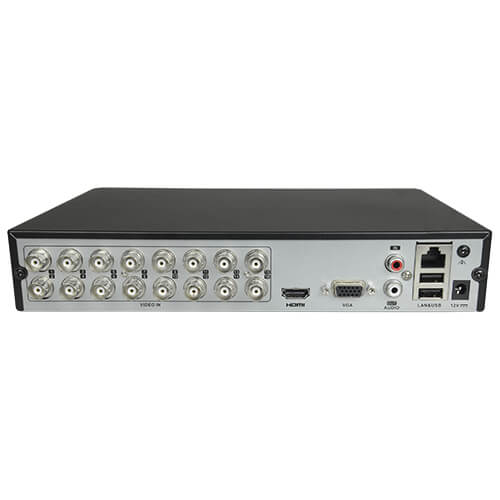 Grabador 5en1 Hikvision HiWatch HWD-6116MH-G2S 16ch Video (4MP) 8ch IP 6MP 1ch Audio H265+ HDMI4K SATAx1