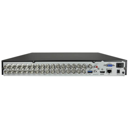 Grabador 5en1 Hikvision HiWatch HWD-6232MH-G4 32ch Video (4MP) 8ch IP 4MP 1ch Audio H265+ HDMI4K SATAx2