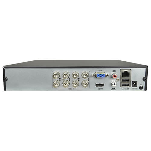 Grabador 5en1 Hikvision HiWatch HWD-7108MH-G2S 8ch Video (8MP/5MP) 8ch IP 8MP 1ch Audio H265+ HDMI4K SATAx1