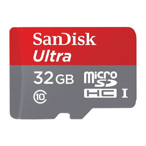 Tarjeta de memoria Micro SD 32Gb Sandisk Ultra Clase 10 80MB/s
