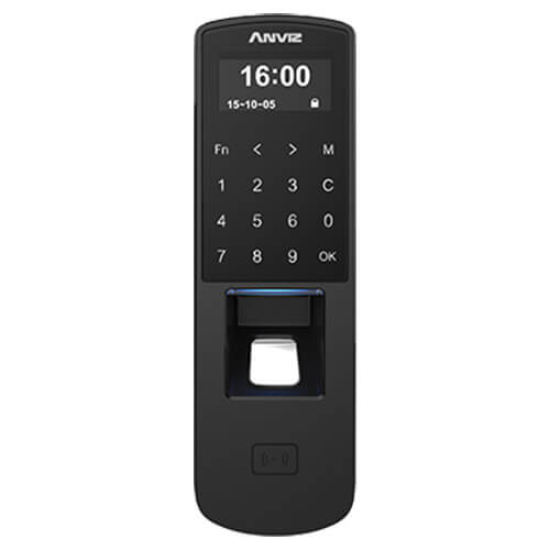 Lector biométrico autónomo Anviz P7 Huellas RFID Teclado RS485 miniUSB Wiegand