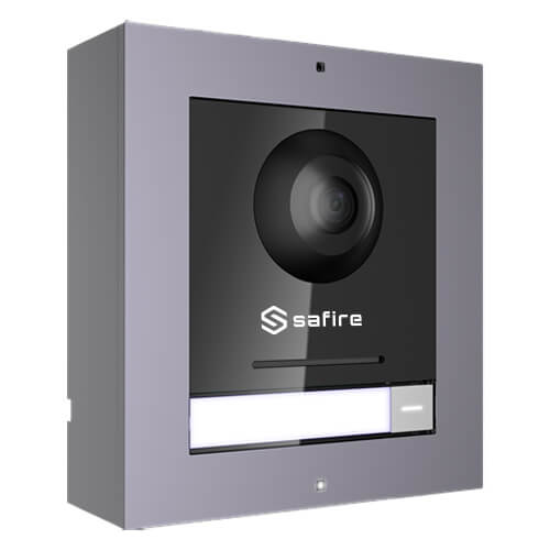 Kit videoportero IP Safire SF-VIK001-S-IP con placa de 2MP para superfície