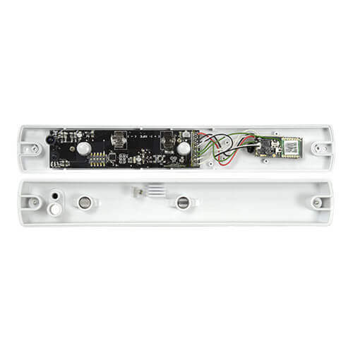 Detector de cortina compatible Ajax SOP-2IRDT-W doble PIR microondas antimasking IP54