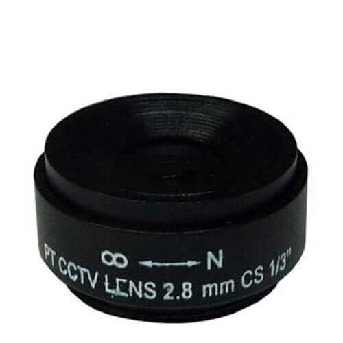 Óptica fija para cámara videovigilancia 2.8mm SSE02812NI