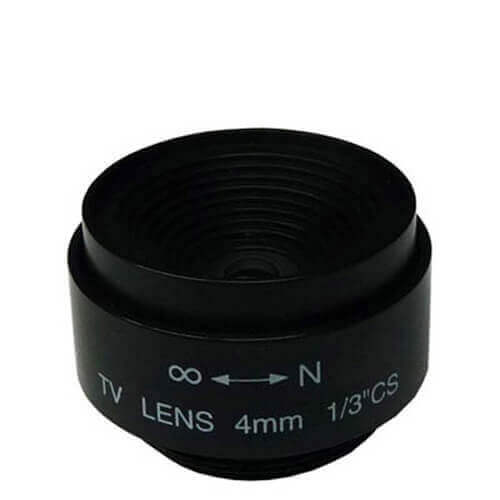 Óptica fija para cámara videovigilancia 4mm SSE0412NI