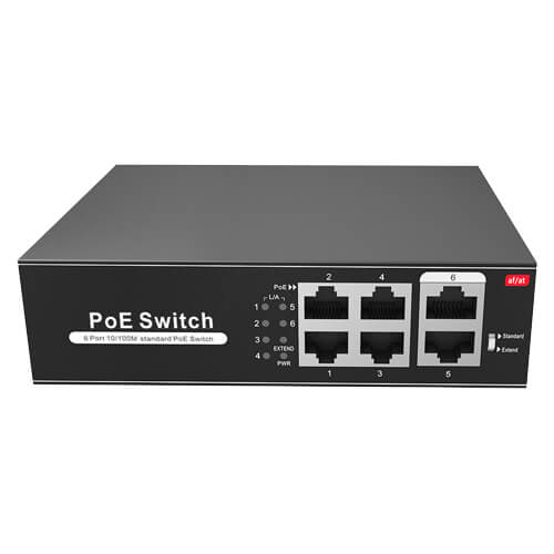 Switch      SW0604POE-65-E 6-port 10/100M POEx4 60W