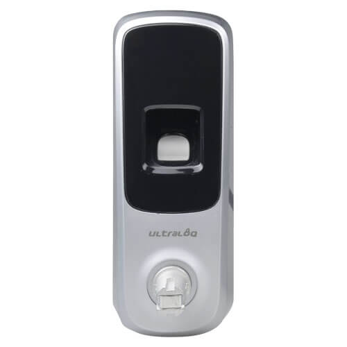 Cerradura inteligente Anviz Ultraloq UL3-BT-SN-V2 para control de accesos Huellas Teclado Bluetooth Autónoma