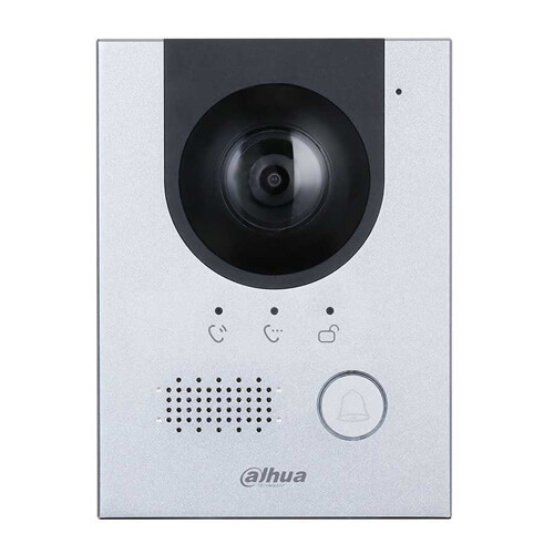  Videoportero IP Dahua VTO2202F-P-S2 cámara 2MP POE IP55 IK08 Alarmas