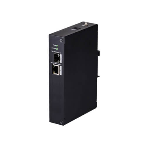Switch X-Security XS-SW02FC-DIN 2-port RJ45 10/100/1000M SFPx1 carril DIN