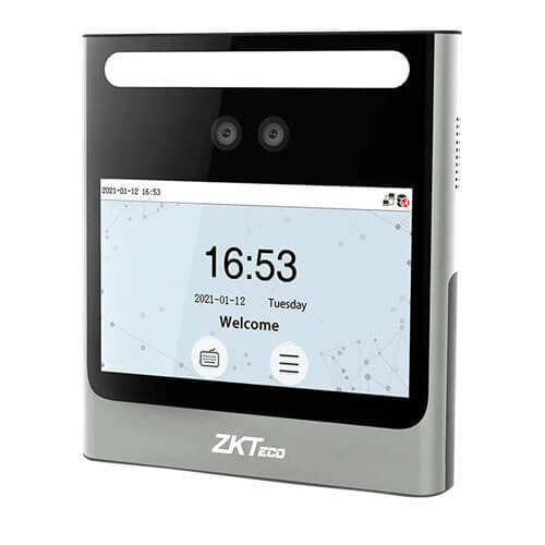 Control de presencia y accesos ZKTeco ZK-EFACE10-BIO8 Facial PIN